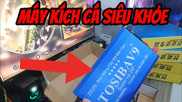 Máy kích cá - máy kích cá điện tử siêu khỏe , trống nước trống giật trống chập vợt , bảo hành 12th