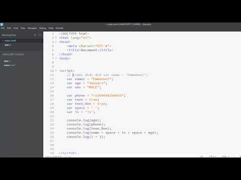 Commenting in JavaScript  07  -   [JAVASCRIPT COURSE]