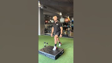 Front foot elevated split squat - Technique video. Social: @paulpait