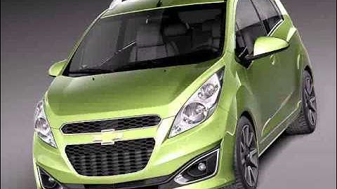 Chevrolet Spark 2013 3D model from CGTrader.com