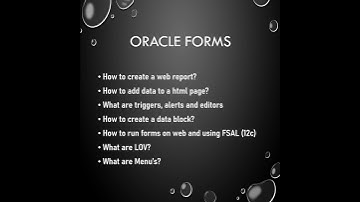 3i Infotech Oracle Forms and Reports Interview Questions - reupload
