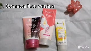 Review Of Common Face Washes