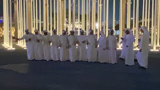 Al Ayala Dance - Traditional Emirati Dance✨... EXPO 2020 🇦🇪 اكسبو عشرين عشرين
