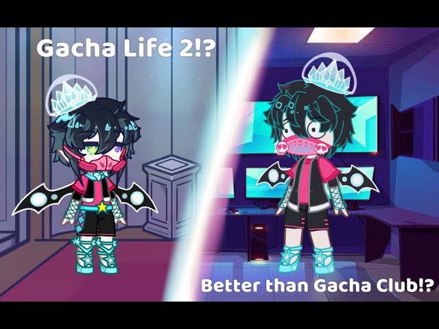 blinking in gacha life 2 VS blinking in gacha life and gacha club 😧 which  one is better ❓ 