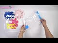 8pc Vacuum Storage Bag - How to use and can it be used with a vacuum cleaner?