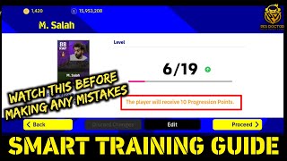 SMART TRAINING GUIDE | HOW TO USE PROGRESSION POINT PERFECTLY IN eFootball 2022 screenshot 2