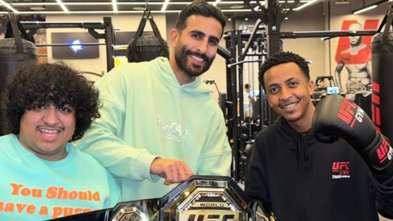 ضحك عبدالرحمن السدحان بسبب تحدي كولمن والشيف مارادونا في الـ UFC😂🥊