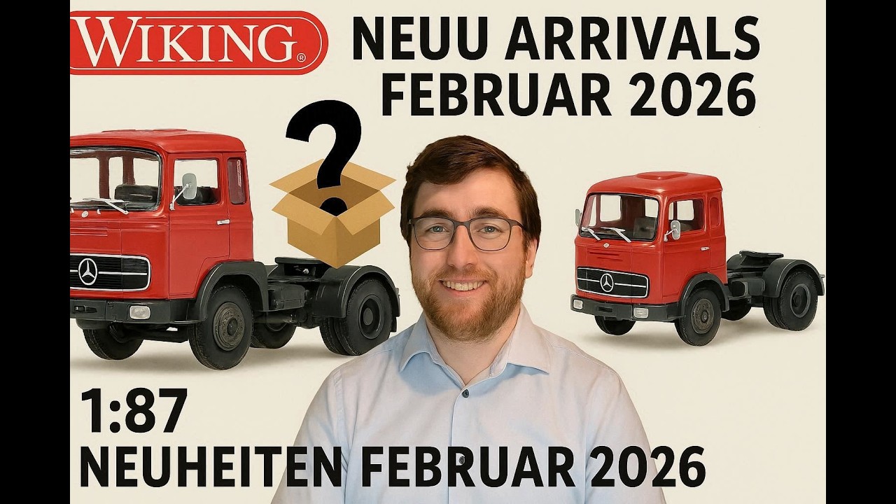 🚨 Wiking Neuheiten Februar 2026! 🚗 Originale vs. Modelle 1:87