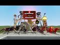 EVERYTHING TURNING INTO MONSTERS: CAR EATER, LIGHTHOUSE, HOUSE HEAD, BUS EATER, TRAIN EATER in GMOD