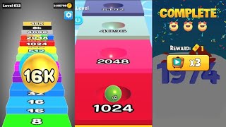 Number Ball 3D Merge Games vs Merge Number Run Master vs Ball Run Infinity gameplay walkthrough