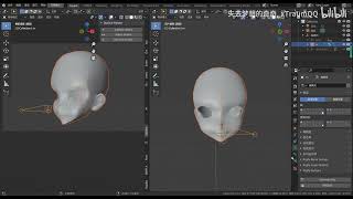 blender camera angle to distort the face, close to the anime perspective effect screenshot 5