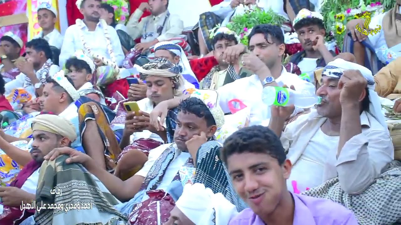 حفل زفاف - أحمد وفخري ومحمد علي الاهدل - الفنان ربيع الحمادي_المنشد محمد ناصر هليل_صوتيات يوسف جمال