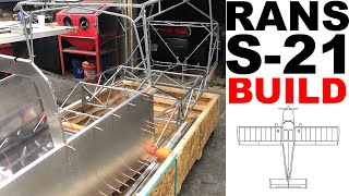 RANS S21 EP12 MORE FUSELAGE WORK