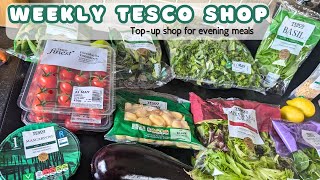 TOP UP SHOP | TESCO SHOP | SHOPPING MY CUPBOARDS | ONLY BUYING WHAT I NEED |