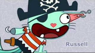 Meet The Happy Tree Friends Character Cast