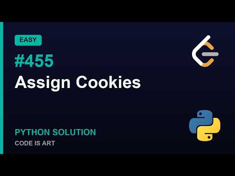 Assign Cookies - LeetCode 455 | Python Solution Explained (Easy)