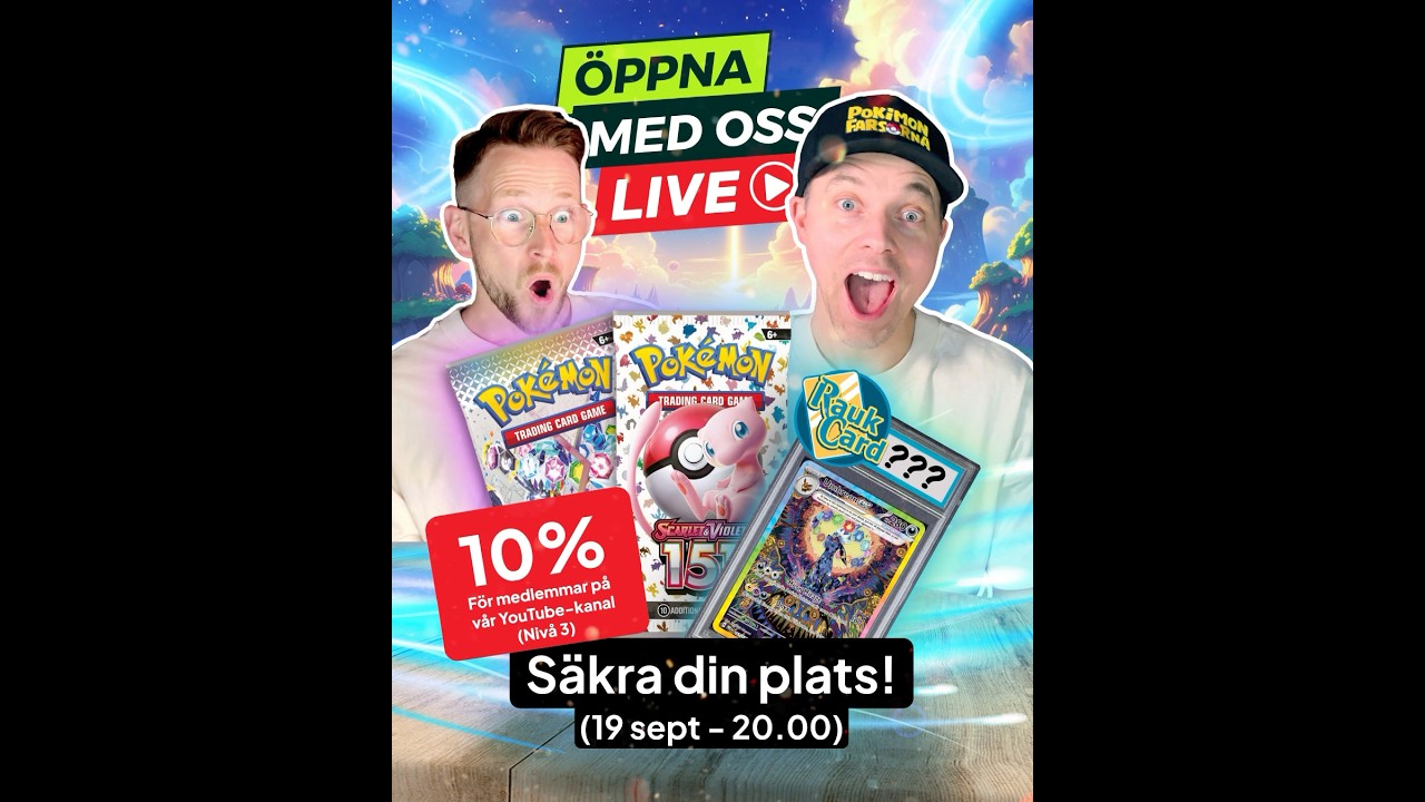 🏆 Raukcard bjuder på gradering om vi drar värdefulla kort åt dig! Besök: FARSORNA.SE!