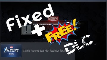 Fix : Avengers Unable to Start / Square Enix Server Issue + Free Secret HD texture DLC download PC