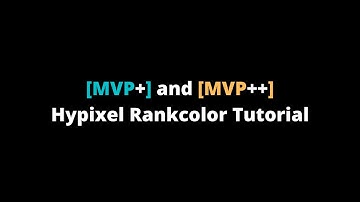 How to change your [MVP+] plus color! [Hypixel Tutorial]
