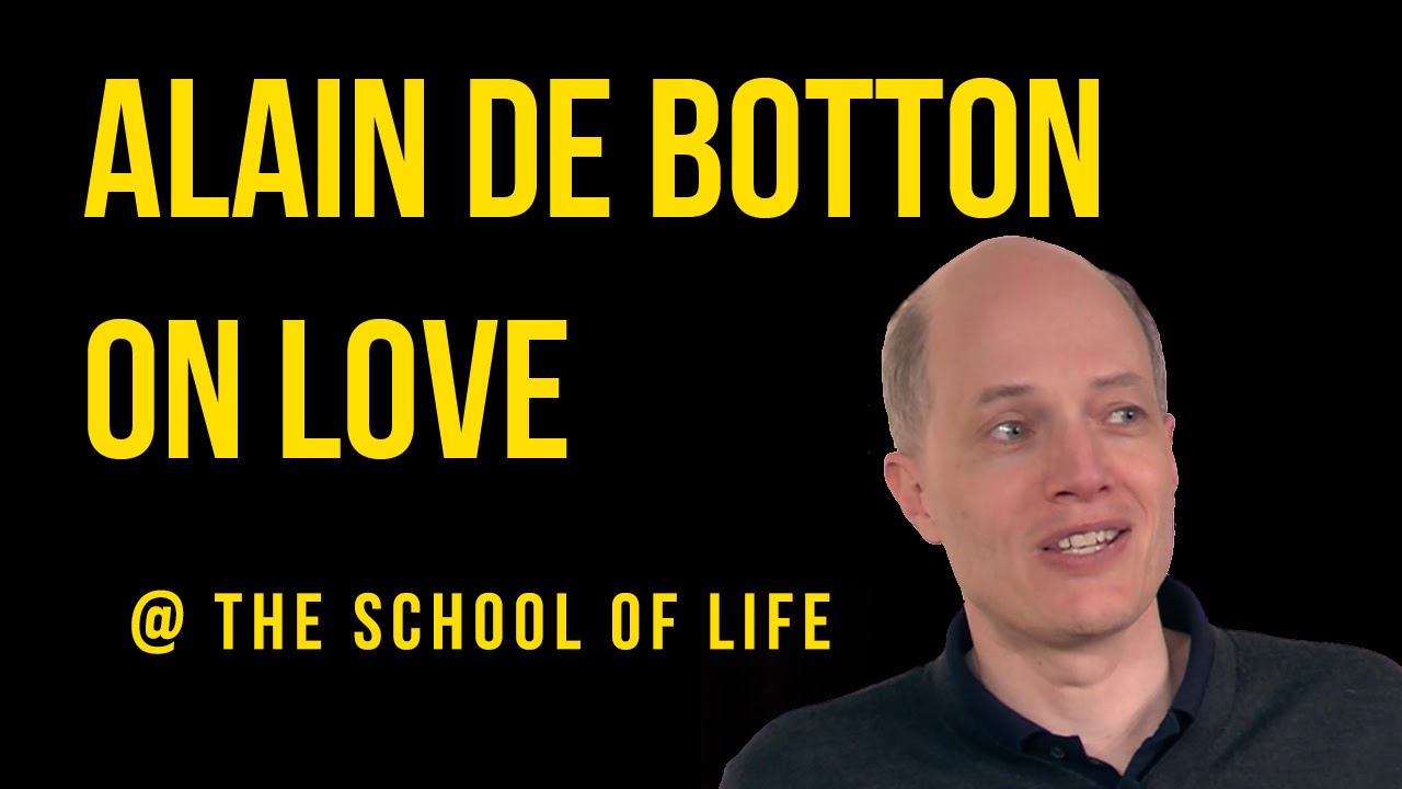 ⁣Alain de Botton on Love