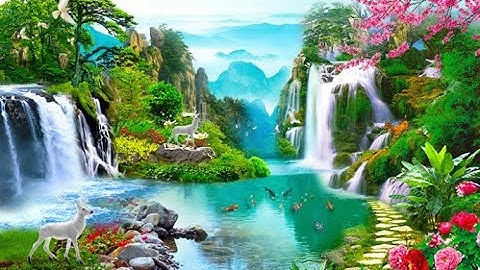 50 Mẫu Tranh 3D Sơn Thuỷ Mới Nhất p8 - Giá Tốt Nhất Sài Gòn