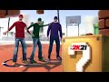 MARIO AND LUIGI TAKEOVER THE PARK ON NBA 2K21….THEY THOUGHT MARIO HAD A MODDED CONTROLLER!!