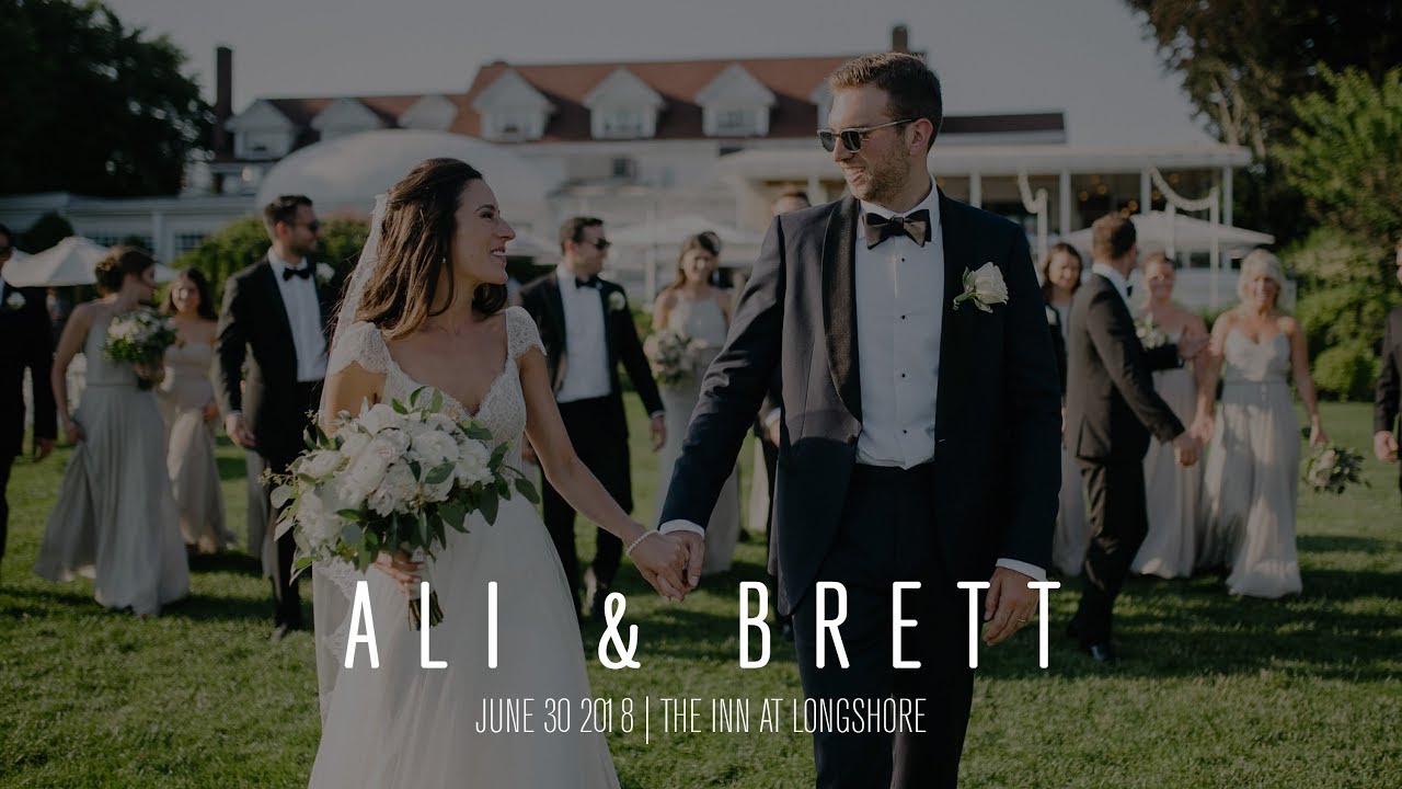 Ali and Brett's Inn at Longshore Wedding