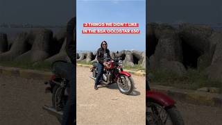 3 Things I Didnt Like  Bsa Gold Star 650