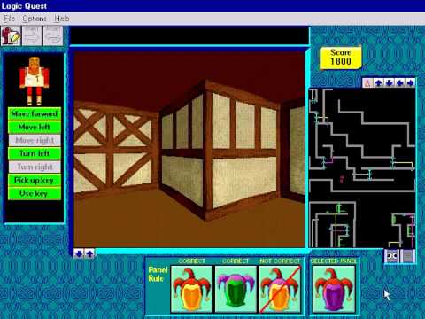 Logic Quest 3D - Walkthrough - Courtyard Challenge Final
