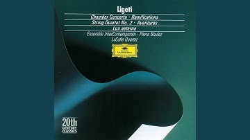 Ligeti: String Quartet No. 2: I. Allegro nervoso