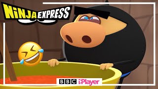 Ultimate NINJA EXPRESS funny moments COMPILATION | CBBC