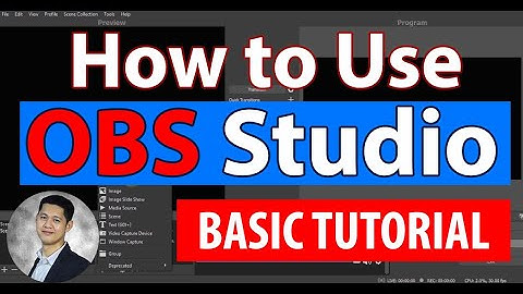 Paano Gamitin ang OBS Studio (How to use OBS Studio) DETALYADO-TAGALOG