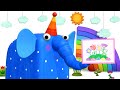 Любимые серии слонёнка Ду-Ду 🐘 – Все серии – Сборник – Деревяшки | Развивающий мультик для малышей
