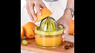 4 in 1 Multi Function Citrus Press Manual Juicer -- Squeeze All the Vitamins from Your Hand  #Shorts