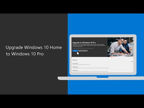 How to upgrade from Windows Home to Windows 10 Pro