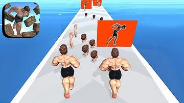 Muscle Stack ​- All Levels Gameplay Android,ios (Levels 4-5)