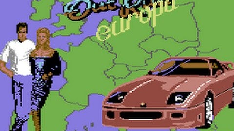 Out Run Europa Review for the Commodore 64 by John Gage