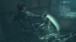RESIDENT EVIL REVELATIONS jill sea creeper below death