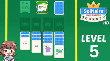 Solitaire Associations Level 5 Solution Walkthrough