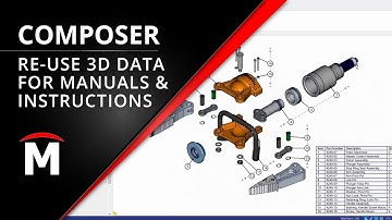 Re-use 3D Data for Manuals and Instructions - Composer Webinar