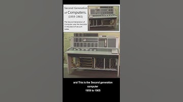 Generation of Computers #Shorts #Computer #factbus