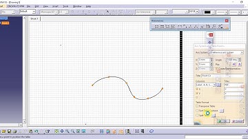 Catia Tutorial in Tamil 147 : Coordinate Dimensions Table | Dimensions | Drafting