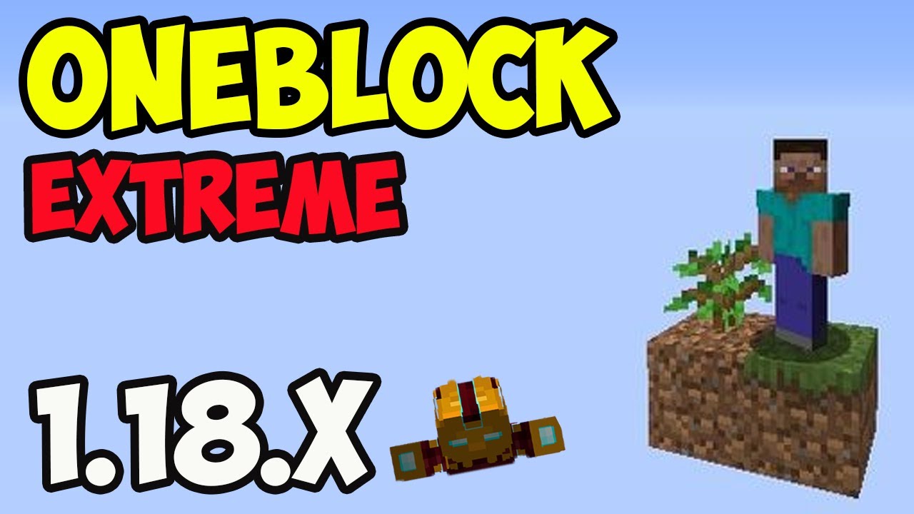 OneBlock LuckyBlock 1.18.1-2 (normal mode) Minecraft Map