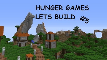 Minecraft Lets Build: Hunger Games Map - Ep. 5 - Cool Tower!