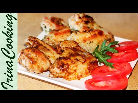 Куриные КРЫЛЫШКИ в духовке  Два маринада для крылышек  Chicken Wings in Two Marinades