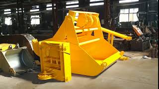 Electric Hydraulic Clamshell Grab Bucket With Cheap Price