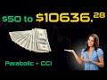 50 to 1063628 in 45 minutes  parabolic  cci binary options trading strategy