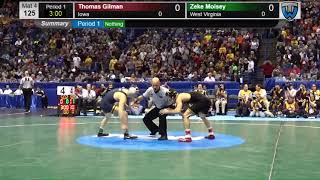 2015 Ncaa Championships - 125 Lbs - Thomas Gilman Vs Zeke Moisey