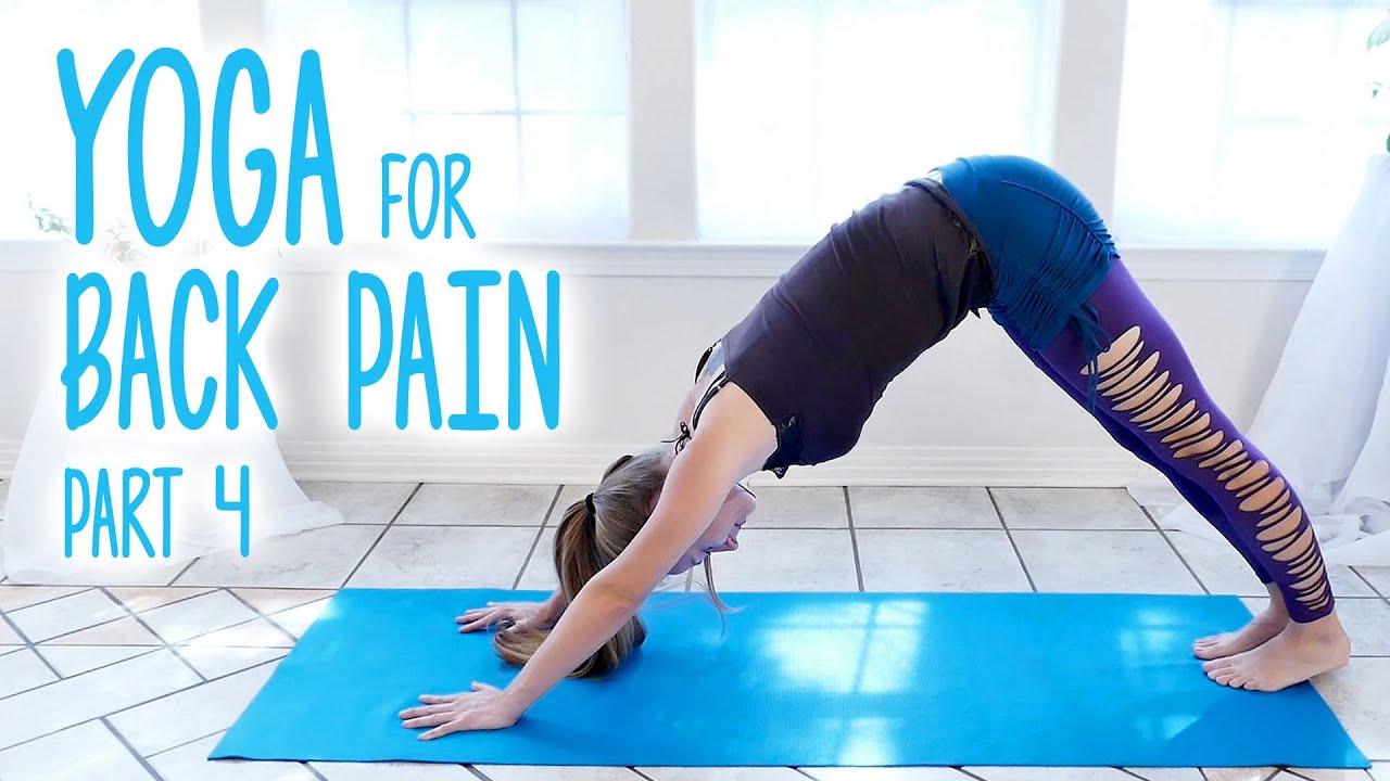Beginners Yoga for Back Pain, 10 Minute Stretch Routine for Low Back