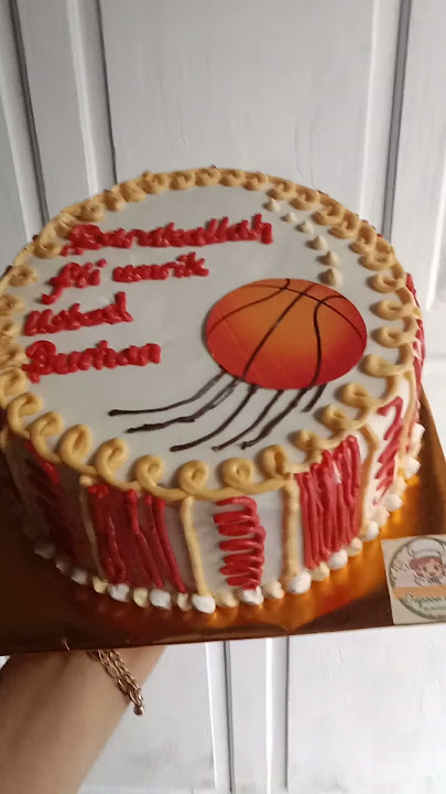 kue ultah basket ball terbaru viral#shortvideos